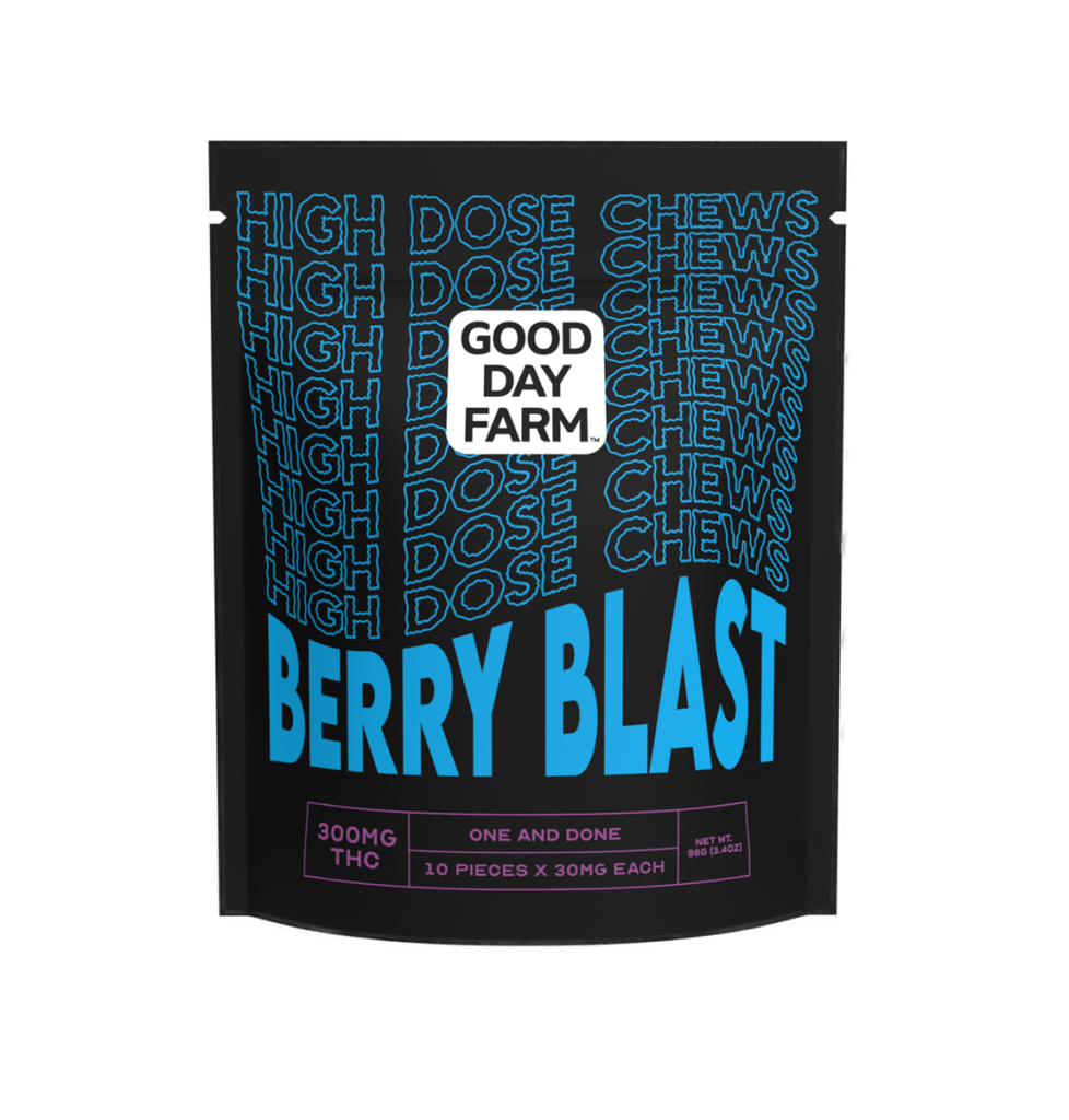 Good Day Farm Berry Blast 300 mg High Dose Chews