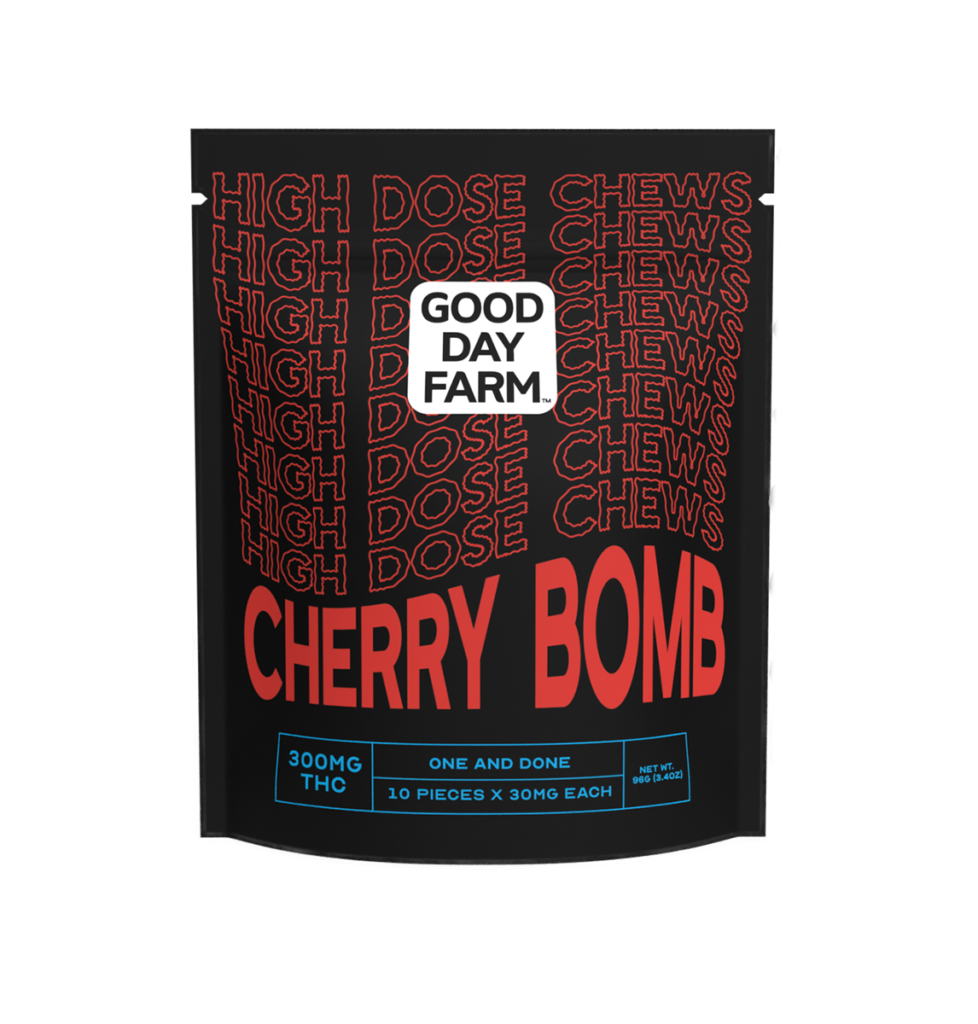 Good Day Farm Cherry Bomb 300mg High Dose Chews