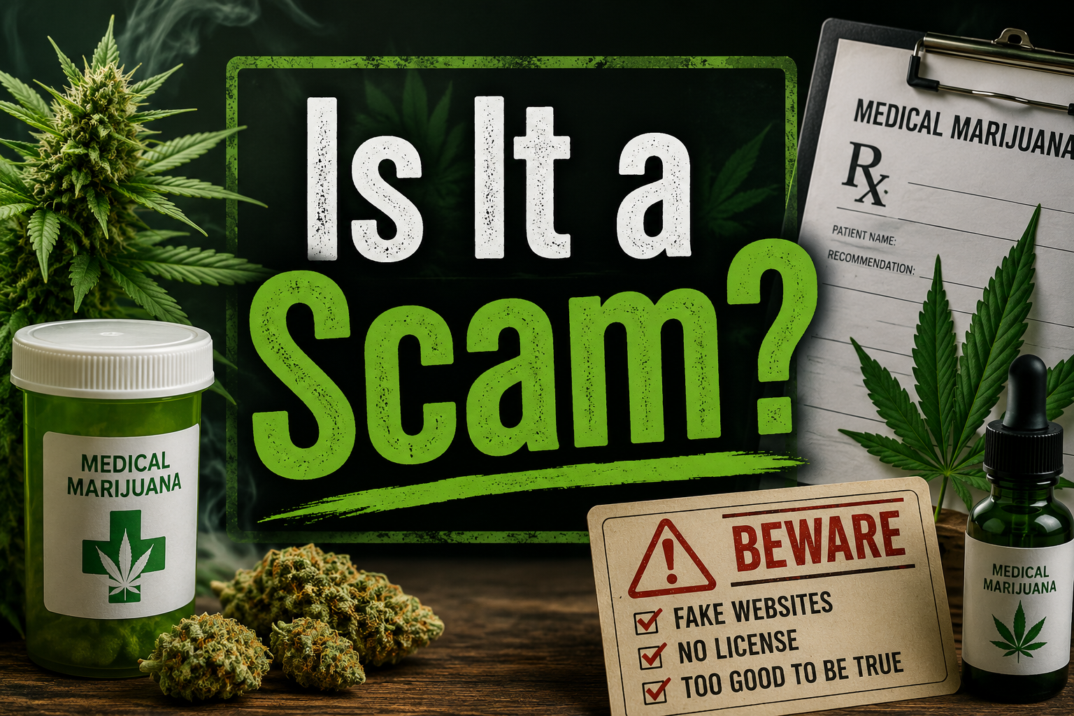 Scam versus Real Doctor